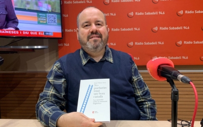 Joan Mena, a Ràdio Sabadell/ Mireia Sans